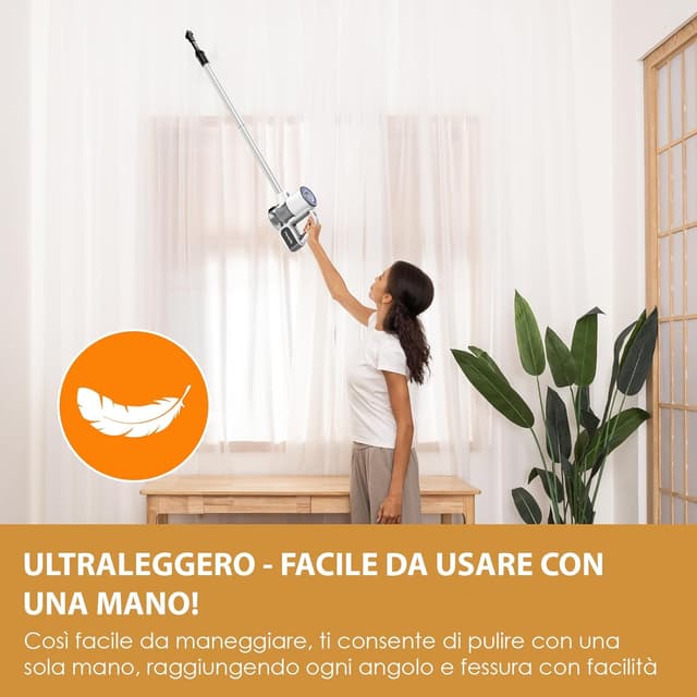 Detalle de VersLife S6PRO Aspirapolvere 30 kPa