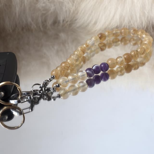 Thumbnail 6 de YOYOL Kristall-Schlüsselanhänger Edelstahl 6,7 ft