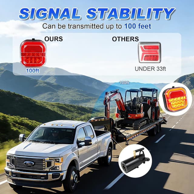 Thumbnail 1 de Agrieyes Halo Wireless Trailer Lights 2