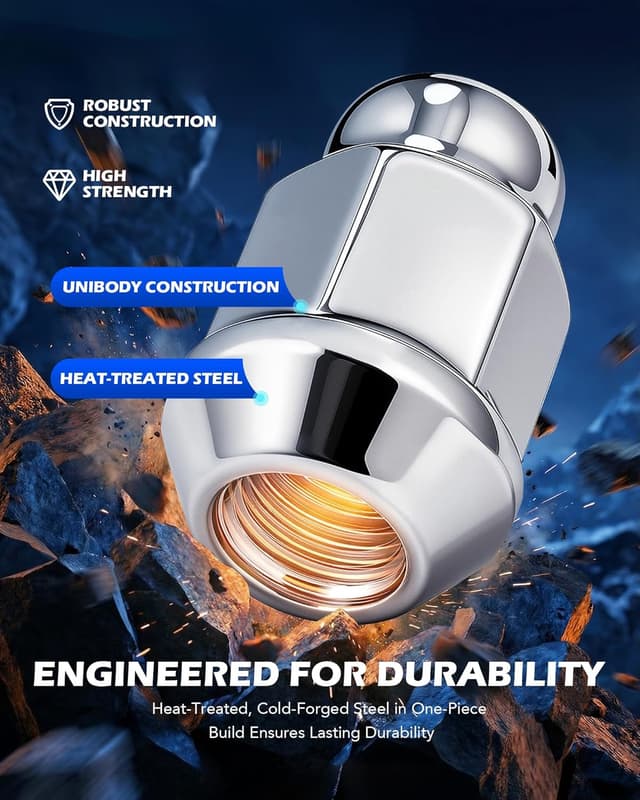 Detalle 1 de Orion Motor Tech Lug Nuts 1/2-20, Set of 20