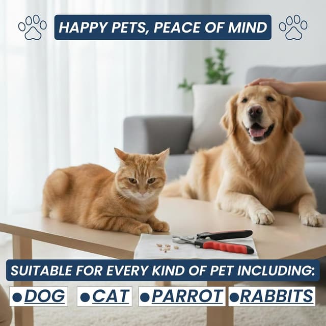 Thumbnail 6 de OCBA Dog Nails Clippers Large with safety guard ✂