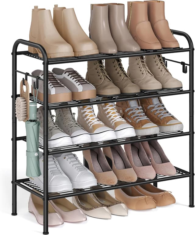 Imagen de SONGMICS Scarpiera 4 ripiani regolabili en OfertitasTOP