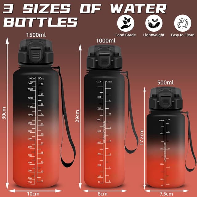 Thumbnail 5 de Mujigaga Borraccia 1,5 litri con cannuccia