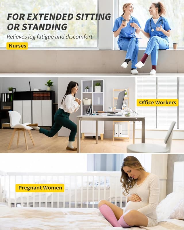 Thumbnail 6 de CAMBIVO Kompressionsstrümpfe 2 Paar