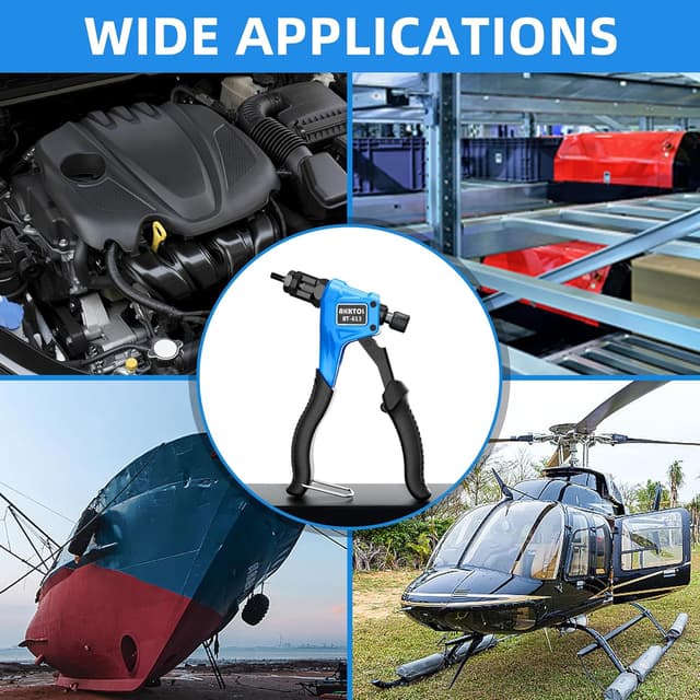 Thumbnail 6 de AKKTOL Nietmutternzange Set mit 100 Stück