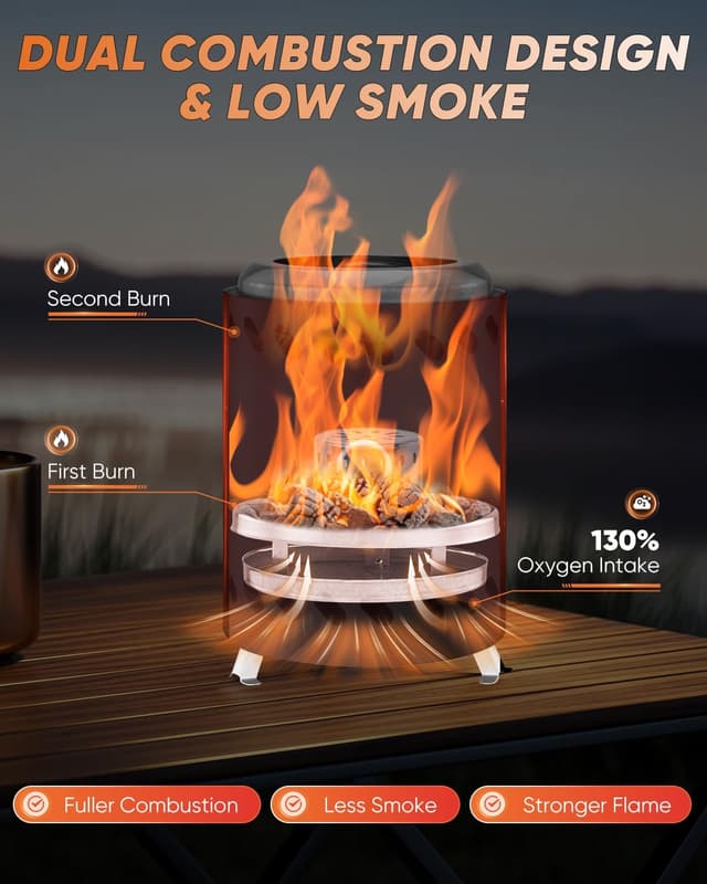 Thumbnail 4 de Saker Tabletop Fire Pit 2026