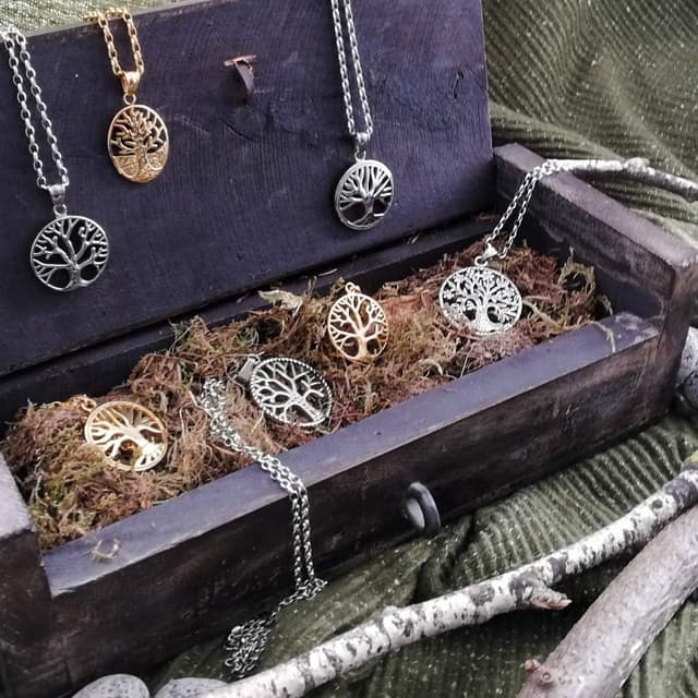 Thumbnail 5 de Morella Collier Femme 70 cm Arbre Vie