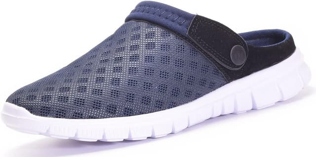 Detalle de Sabots / mules respirant pour femmes et hommes — sabots perforés pour jardin, plage et piscine