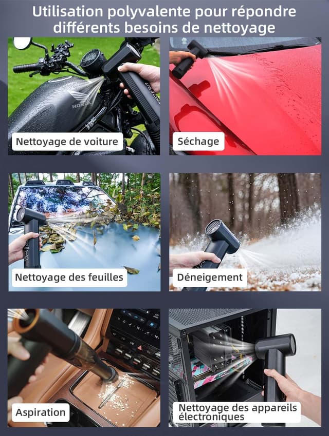 Thumbnail 4 de Souffleur de feuilles Kica Jetfan Max 331 km/h