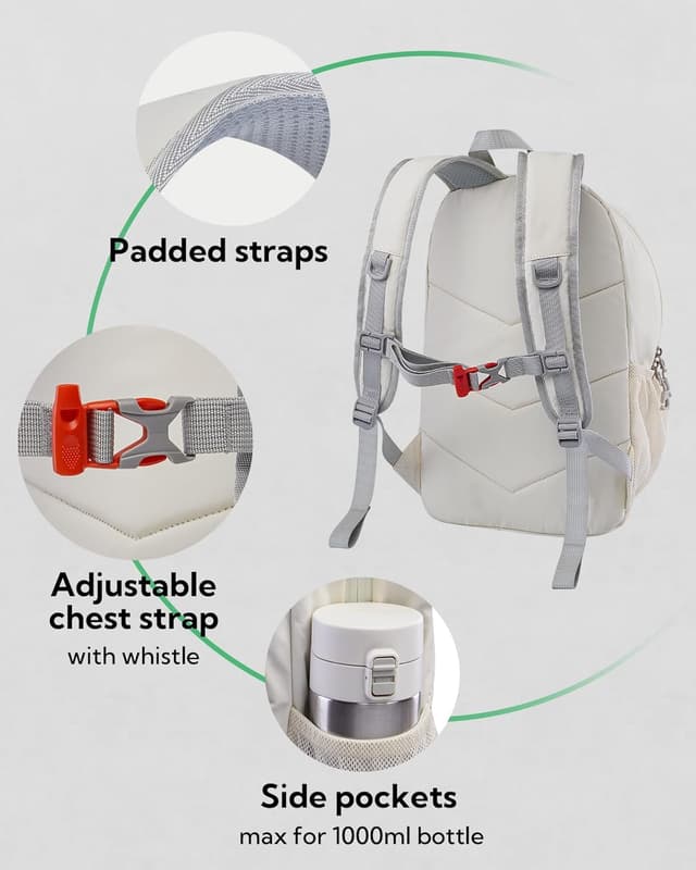 Detalle 2 de Waterfly 12L hiking backpack with chest strap