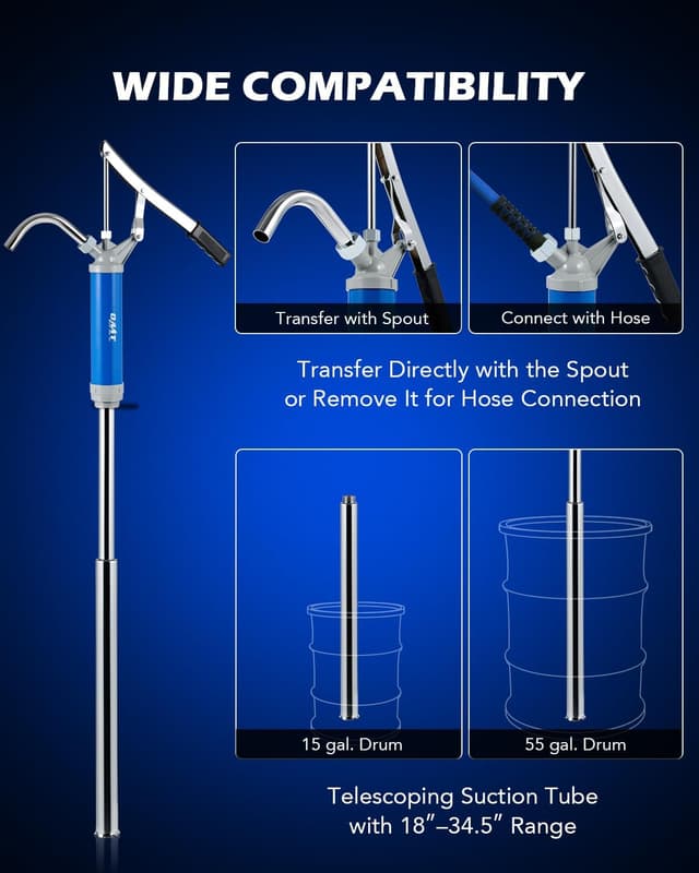 Thumbnail 1 de Orion Motor Tech Lever Action Barrel Pump 55 gal 🛢