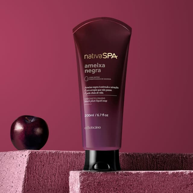 Detalle 2 de O Boticário Nativa SPA Ciruela Negra Set de Cuidado