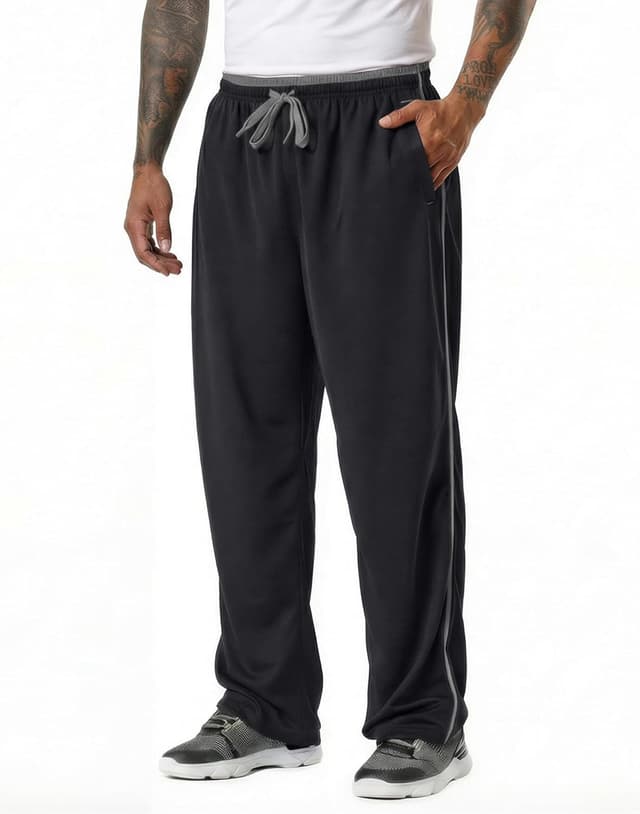 Thumbnail 6 de EKLENTSON Herren Trainingshose Jogginghose mit Mesh, Schnell trocknend & Reißverschlusstaschen