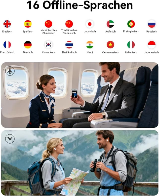 Thumbnail 4 de Wooask A9S Übersetzer Kopfhörer