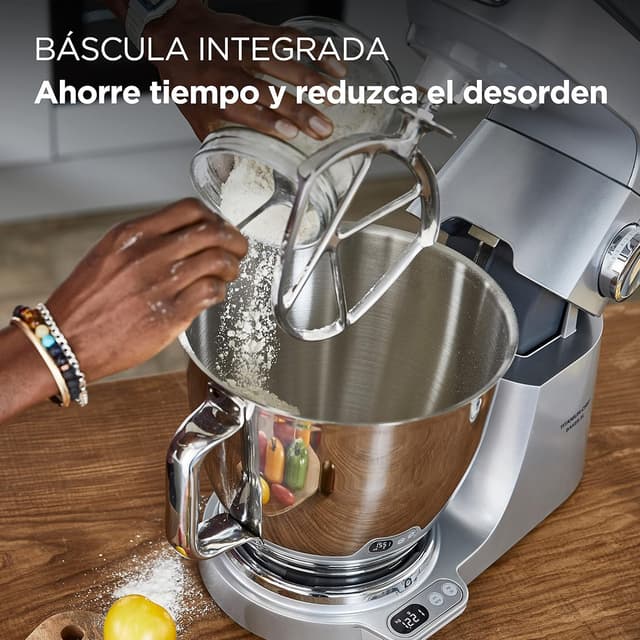 Detalle 2 de Kenwood Titanium Chef Baker XL - Robot de Cocina 1500W 🍽