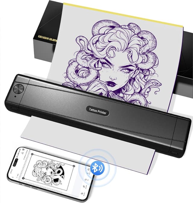Imagen de TATTMUSE Tattoo Drucker 1200mAh đš en OfertitasTOP