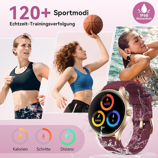 Thumbnail 4 de Amoled Ultra-Clear Smart Watch for Women