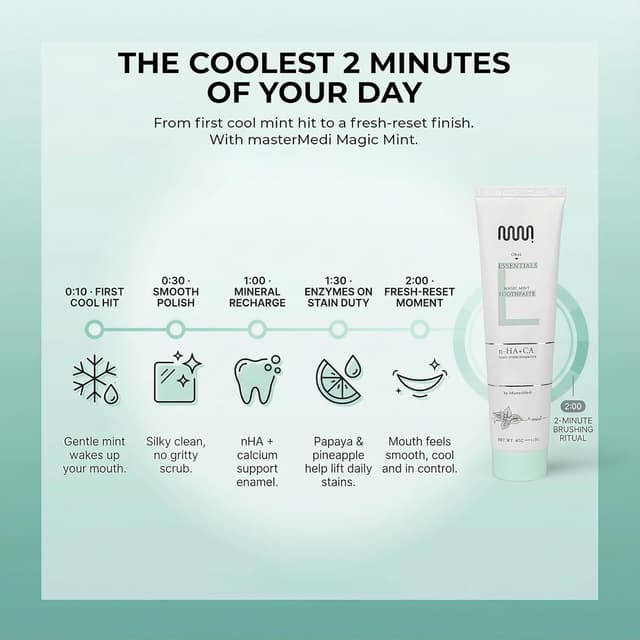 Thumbnail 4 de MasterMedi Nano Hydroxyapatite Toothpaste 4 oz