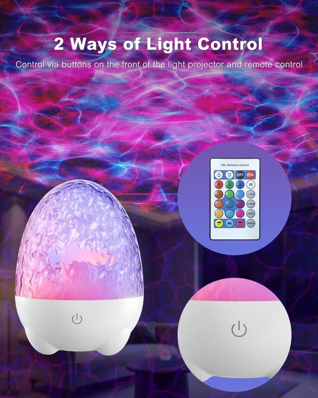 Thumbnail 4 de WeBeqer Proyector de Galaxias 17 efectos