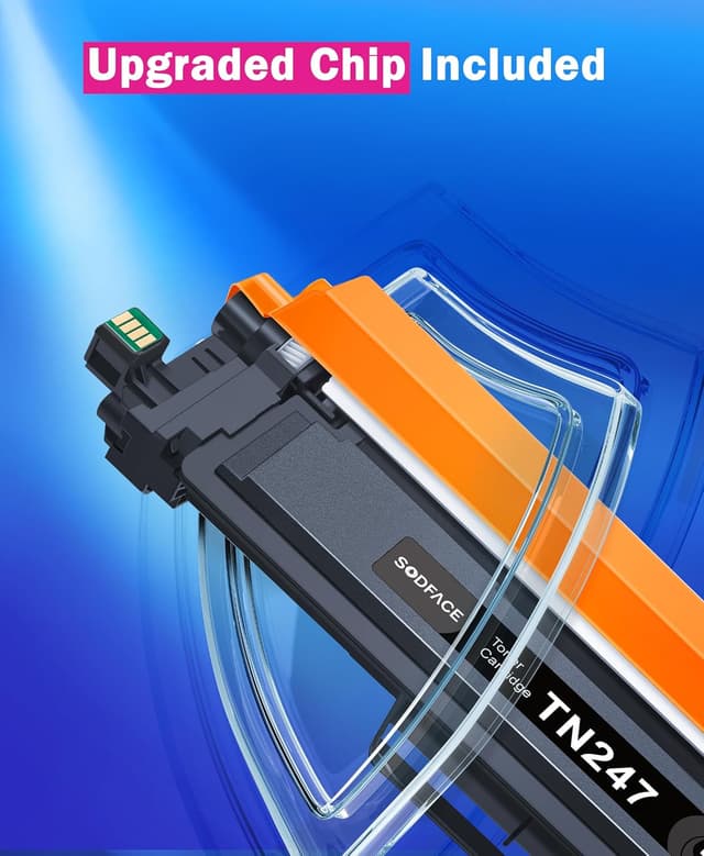 Thumbnail 4 de SODFACE TN247 4-Pack Toner Cartridges for Brother