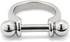 Detalle de Bague plaquée argent Uno de 50 1 pièce centrale