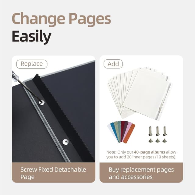 Thumbnail 5 de Vienrose Album Fotos Autoadhesivo 28x27 CM