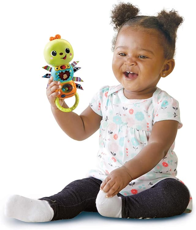 Detalle 2 de VTech Hochet à chenilles pour bébé 80-527804