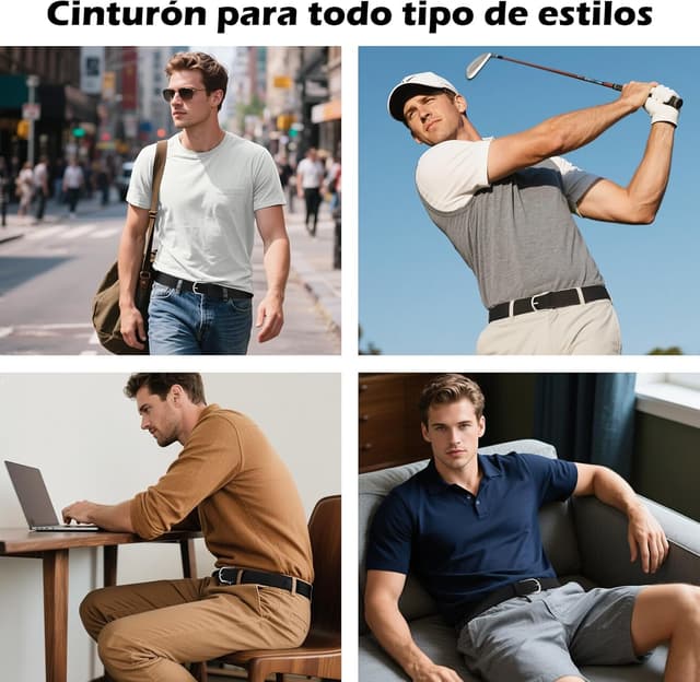 Thumbnail 3 de TANGCHAO Cinturón elástico 8 hebras