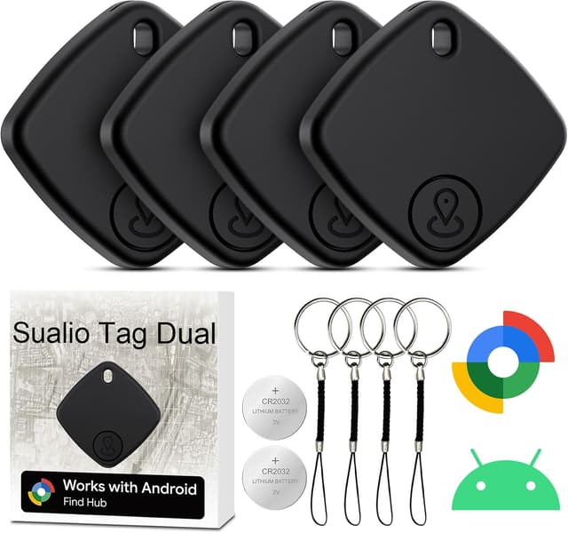 Detalle de Android Smart Tag per chiavi, 4 in 1