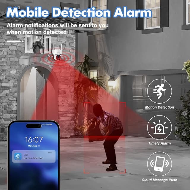 Thumbnail 4 de CKK Wireless Security Camera System 10CH 1TB