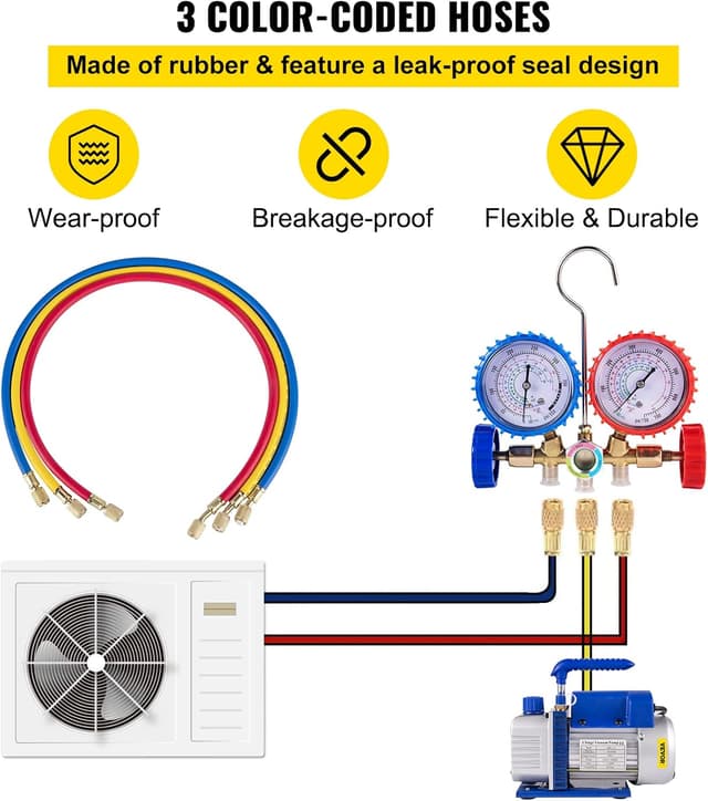 Thumbnail 4 de Mophorn Pompe Ă Vide 4 CFM đ