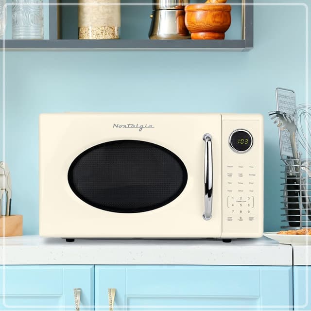 Thumbnail 5 de Nostalgia Retro 1000W Microwave Oven 1.1 cu ft