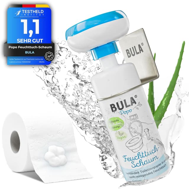 Detalle de BULA Popo Home Bundle Feuchttuch-Schaum 150 ml
