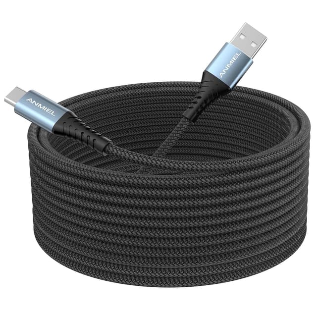 Detalle de Extra langes USB C Ladekabel 5M 🔌