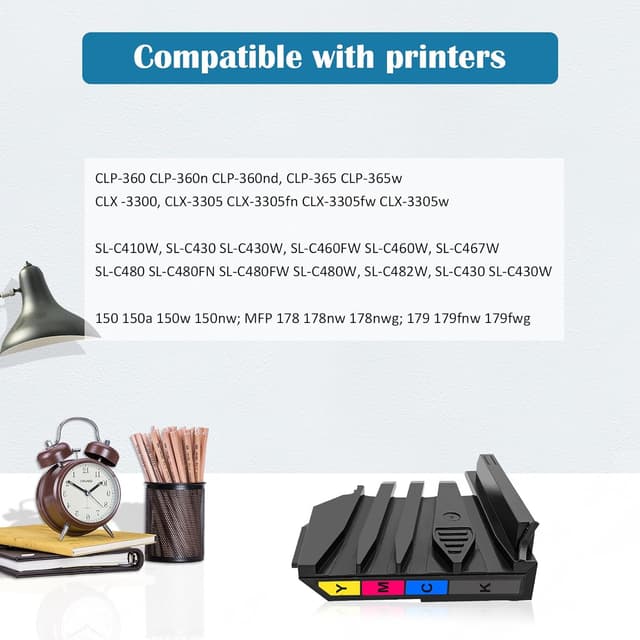 Detalle 2 de Aseker CLT-W406 / W406 toner di scarto SU426A compatibile con Samsung CLP, CLX e Xpress per stampanti fino a 7.000 pagine