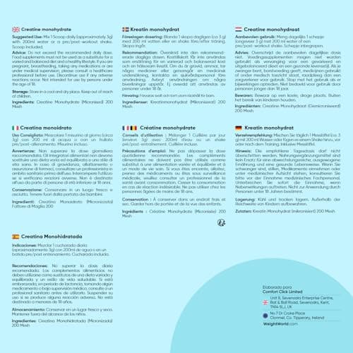 Thumbnail 5 de WeightWorld Creatina Monohidratada 1kg