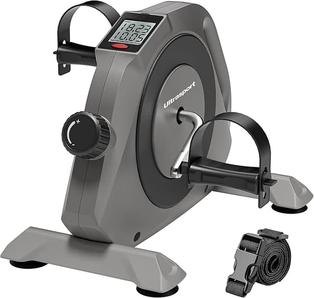 Detalle de Ultrasport Mini Bicicleta Estática Compacta para Personas Mayores