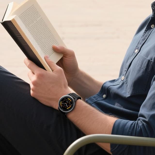 Detalle de Epova braided 20mm watch straps for Garmin Vivoactive/Forerunner and compatible 20mm bands