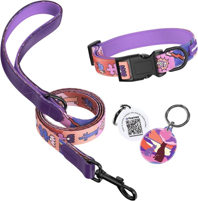 Imagen de Sonnenuntergangs Stil Hundeleine Set en OfertitasTOP