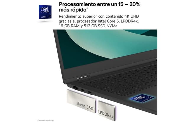 Thumbnail 4 de LG gram 16Z90RU 16" WQXGA, i5, 16 GB