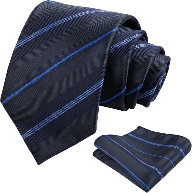 Detalle de Mens tie set solid colour, 150 cm