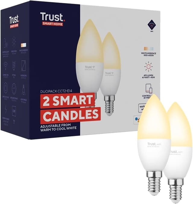 Detalle de Trust WIFI E14, ampoule LED connectée 2