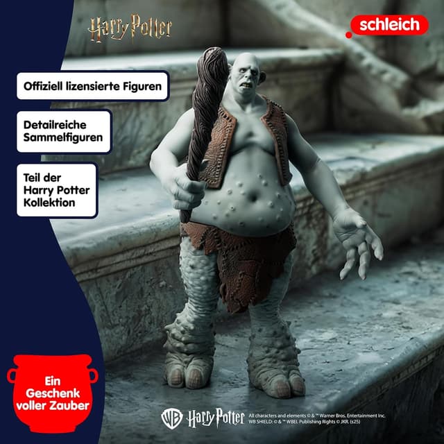 Thumbnail 5 de schleich 13994 Troll Harry Potter Spielfigur