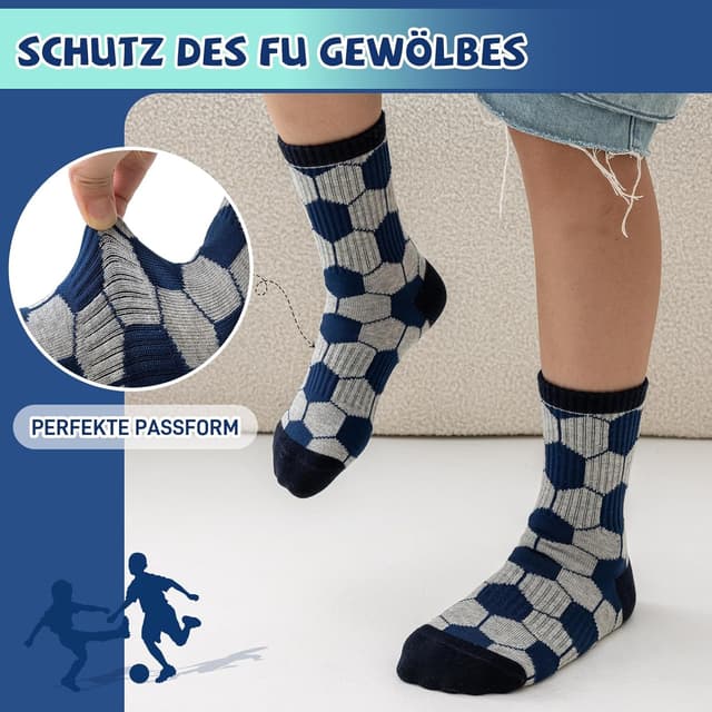 Thumbnail 5 de Cirorld Calzini Bambini 6 Paia cotone 2-14 anni