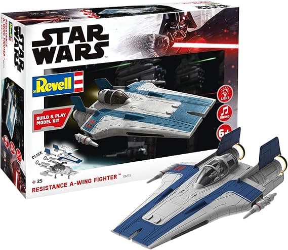 Imagen de Revell Build & Play 06773 Resistance A-wing Star Wars 🚀 en OfertitasTOP