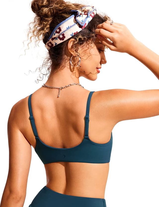 Detalle 2 de Haut de bikini CRZ YOGA à bretelles spaghetti réglables et coussinets amovibles