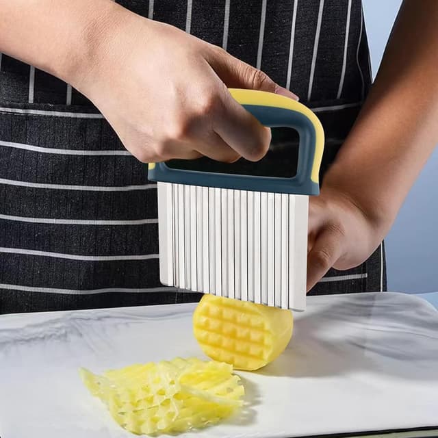 Thumbnail 6 de Wellenschneider Edelstahl 9 x 7 cm 🍴