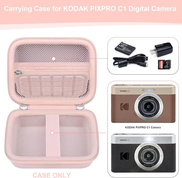 Detalle de RAIALL PIXPRO C1 camera case, hard shell