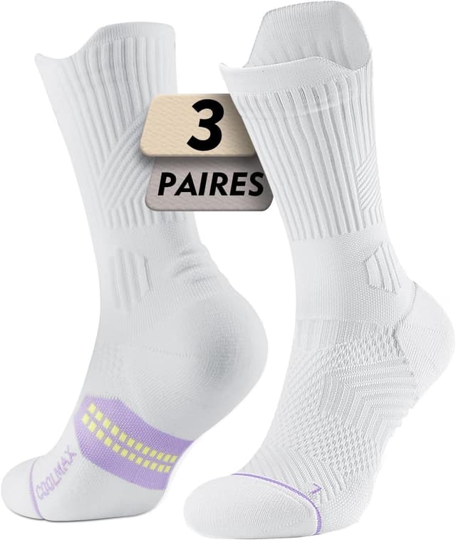 Detalle de Juclise chaussettes bambou Coolmax, 15-20 mmHg