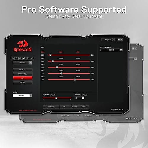 Thumbnail 7 de Redragon M908 Impact MMO Mouse con 20 botones y RGB